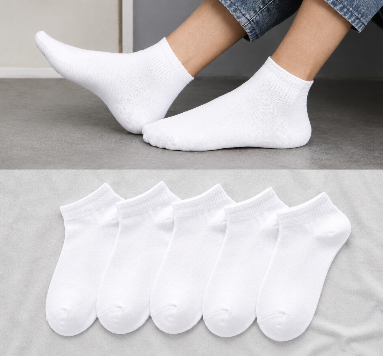 White Socks.