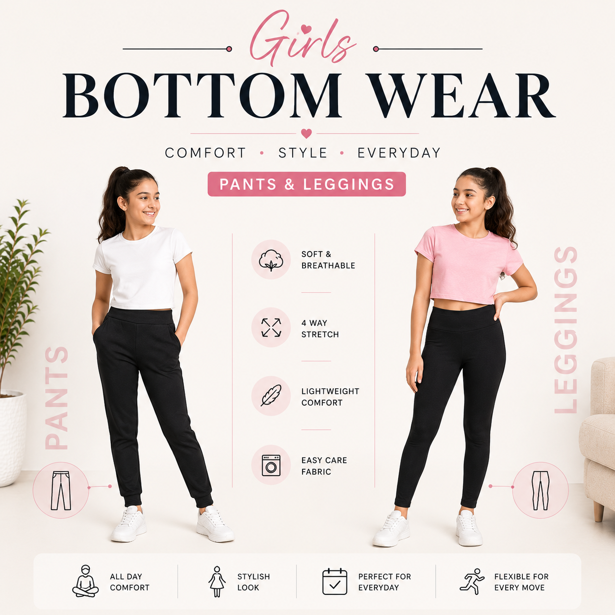 Girls Bottom Wear