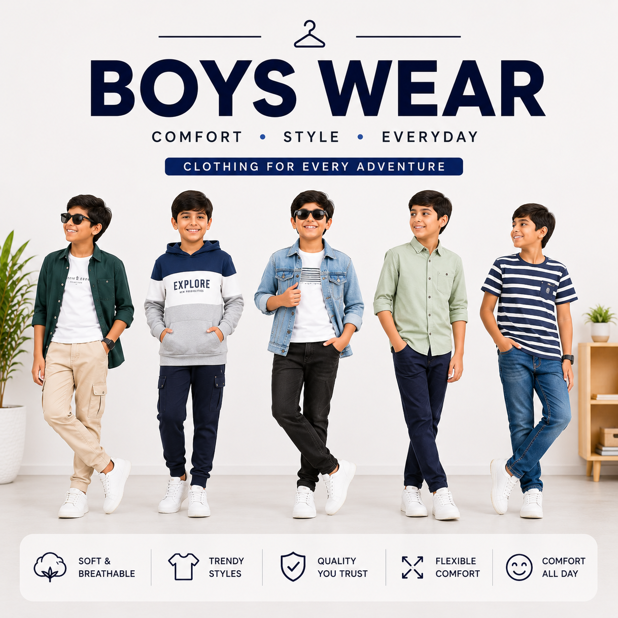 Boys wear